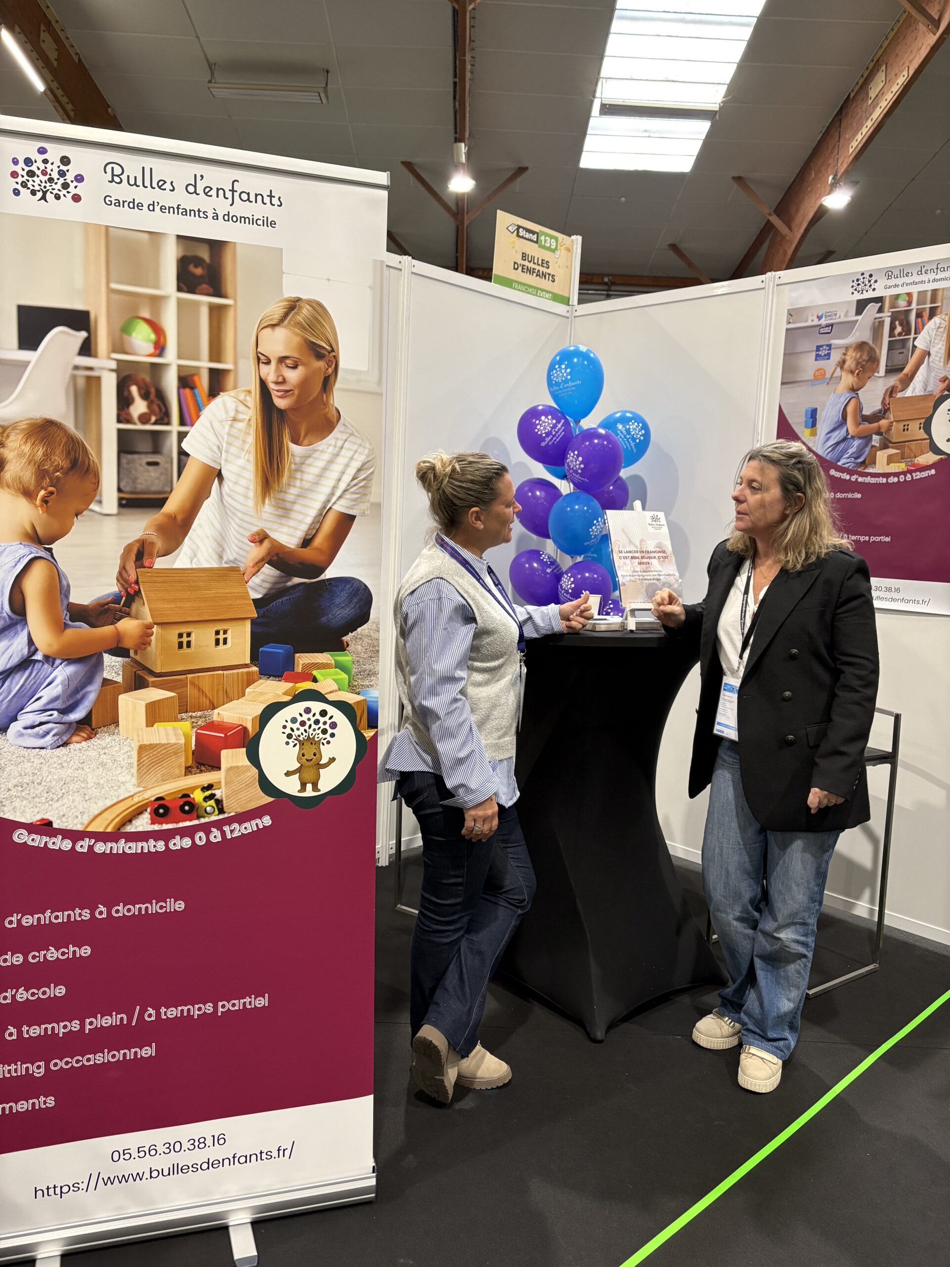 Bulles d’Enfants au Salon Entreprendre dans l’Ouest.